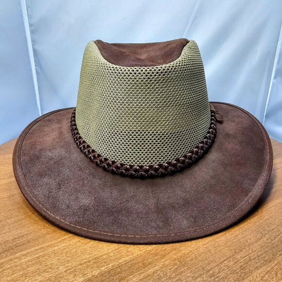 Breeze Suede Sun Hat | American Hat Makers | Brown | NWT | XX-LARGE RARE COLOR - Picture 6 of 9